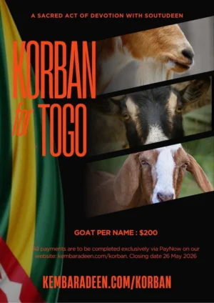 Korban Togo Poster